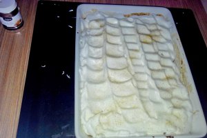Budinca de taitei cu branza sau Vargabeles