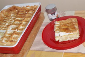 Budinca de taitei cu branza sau Vargabeles