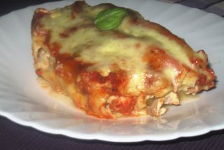 Cannelloni cu pui si ciuperci