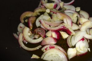 Fructe de mare cu noodles de orez