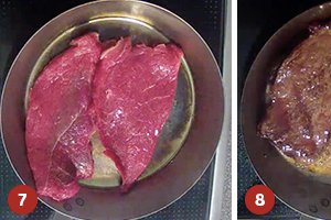 File de vita cu sos de gorgonzola