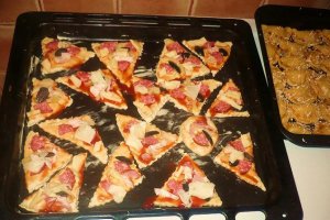 Mini-Pizza triunghiuri
