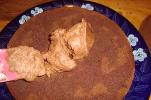 Tort cu mousse de ciocolata