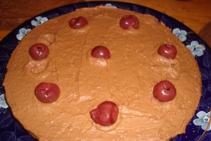 Tort cu mousse de ciocolata