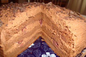 Tort cu mousse de ciocolata