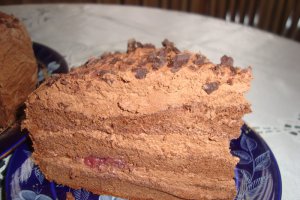 Tort cu mousse de ciocolata