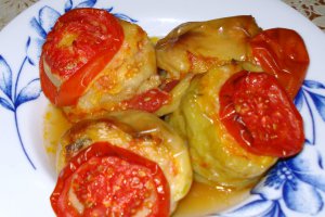 Legume umplute la cuptor