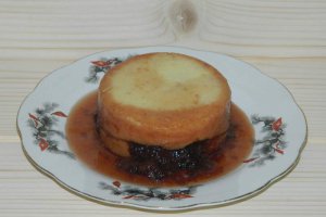 Mamaliga cu magiun de prune