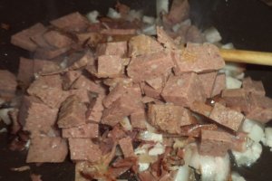 Garnitura de orez la cuptor cu afumatura in sos de soia