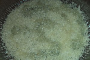 Garnitura de orez la cuptor cu afumatura in sos de soia