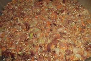 Garnitura de orez la cuptor cu afumatura in sos de soia