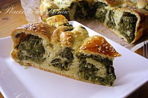 Placinta cu spanac si branza