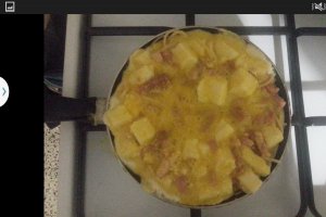 Frittata cu spaghetti