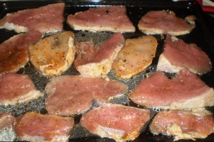 Pulpa de porc la tava cu cartofi