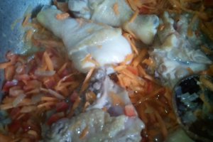 Pilaf de orez cu pui si legume