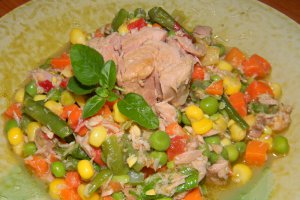 Salata mexicana cu ton