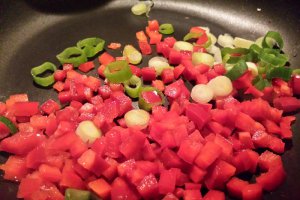 Ciorba de legume cu ciuperci si pancetta