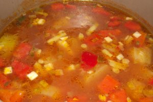 Ciorba de legume , la multicooker ( de post )
