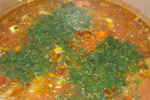 Ciorba de legume , la multicooker ( de post )