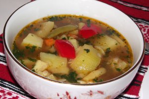 Ciorba de legume , la multicooker ( de post )