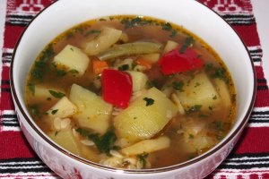 Ciorba de legume , la multicooker ( de post )