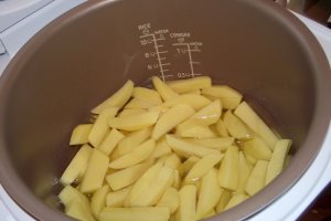 Cartofi prajiti pentru barbati neindemanatici. La femei