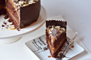 Tort de ciocolata si caramel