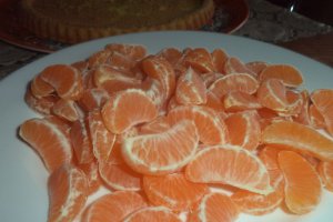 Tarta cu fructe si crema de lapte cu tapioca