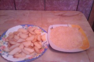 Tort din orez cu pere