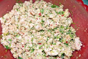 Dovlecei umpluti cu carne tocata ,la cuptor