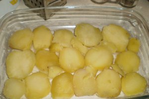 Musaca cu carne tocata de pui si parmezan