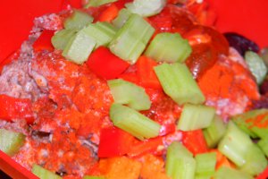 "Cozonac" de carne