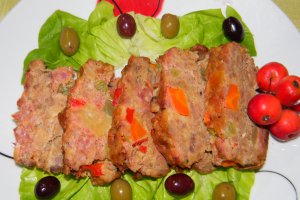"Cozonac" de carne