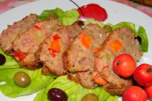 "Cozonac" de carne