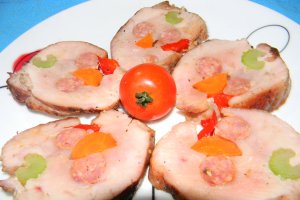 Vitel cu legume la cuptor
