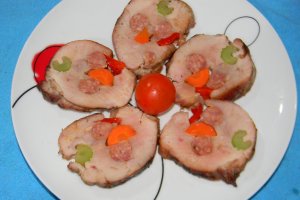 Vitel cu legume la cuptor
