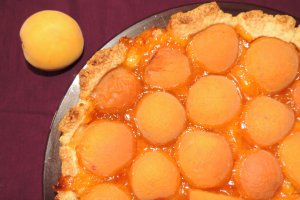 Tarta cu caise