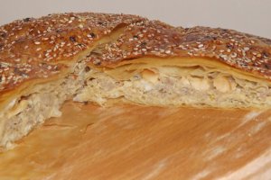 Placinta cu carne de miel si Tan-Tan marocan