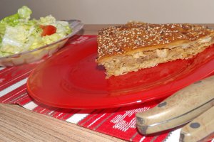 Placinta cu carne de miel si Tan-Tan marocan