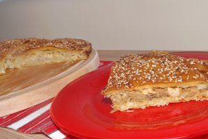 Placinta cu carne de miel si Tan-Tan marocan