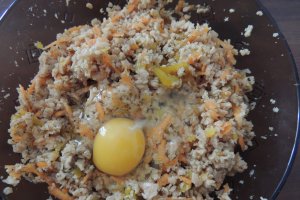 Chiftele de soia cu legume
