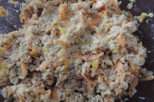Chiftele de soia cu legume