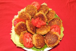 Chiftele de soia cu legume