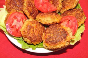 Chiftele de soia cu legume