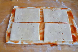 Pizzette din foietaj