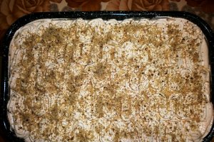 Prajitura cu crema si spuma