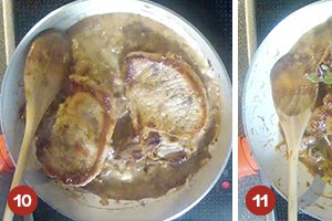 Cotlete de porc cu gorgonzola si nuci (Reteta video)