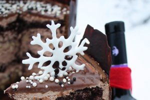 Tort ciocolatos de iarna