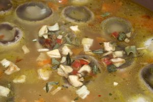 Pilaf cu ciuperci, la multicooker