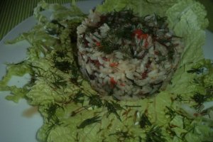 Garnitura din mix de orez